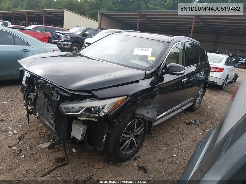 2018 Infiniti Qx60 VIN: 5N1DL0MN4JC519482 Lot: 45605453