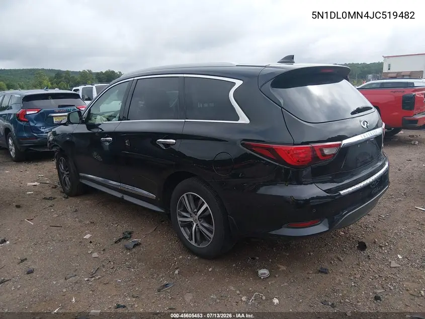2018 Infiniti Qx60 VIN: 5N1DL0MN4JC519482 Lot: 45605453