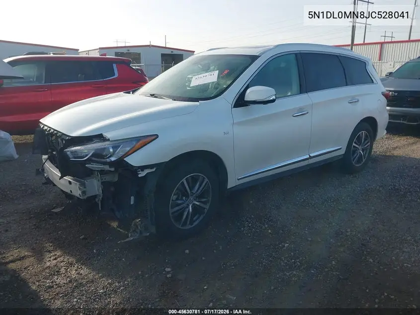 2018 Infiniti Qx60 VIN: 5N1DL0MN8JC528041 Lot: 45630781