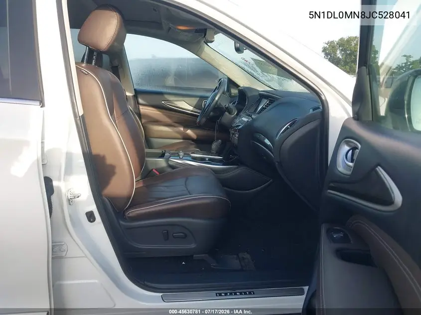 2018 Infiniti Qx60 VIN: 5N1DL0MN8JC528041 Lot: 45630781