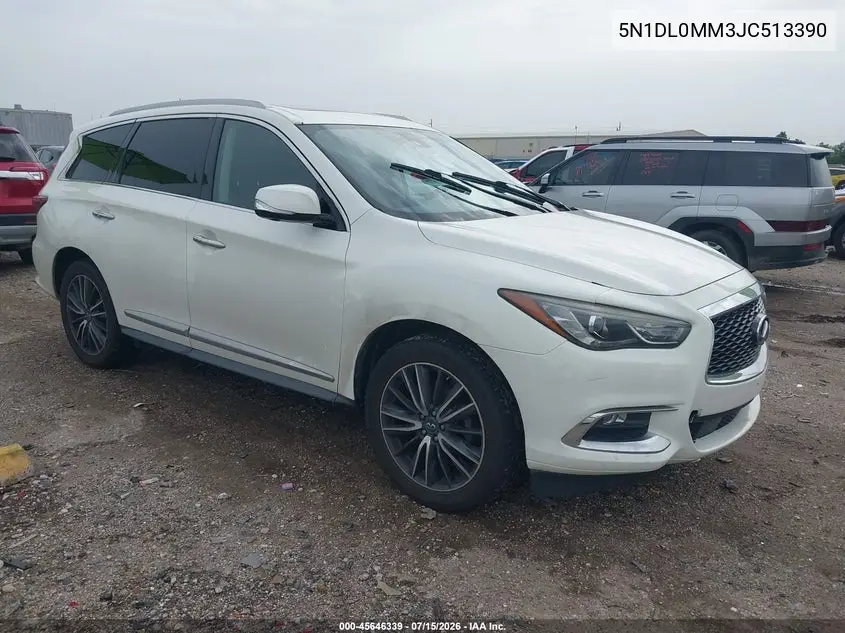 2018 Infiniti Qx60 VIN: 5N1DL0MM3JC513390 Lot: 45646339