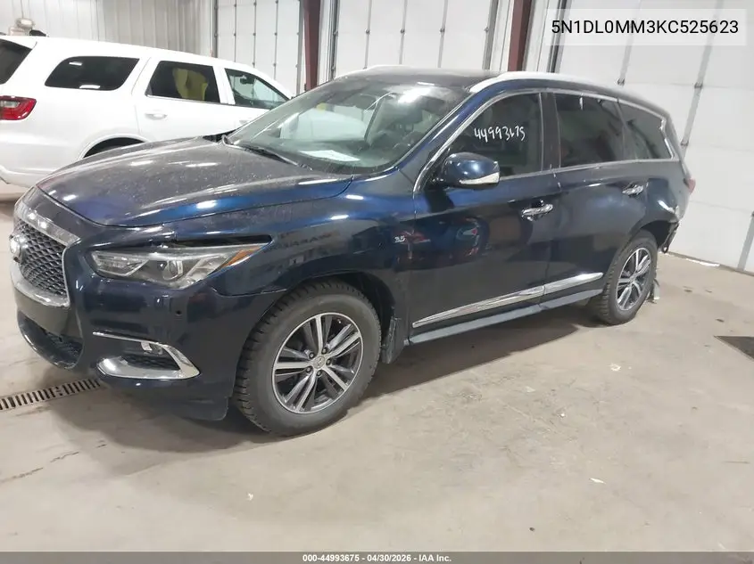 5N1DL0MM3KC525623 2019 Infiniti Qx60 Luxe