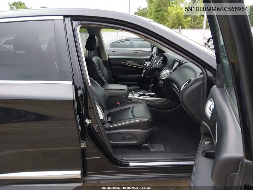 5N1DL0MM6KC565954 2019 Infiniti Qx60 Pure