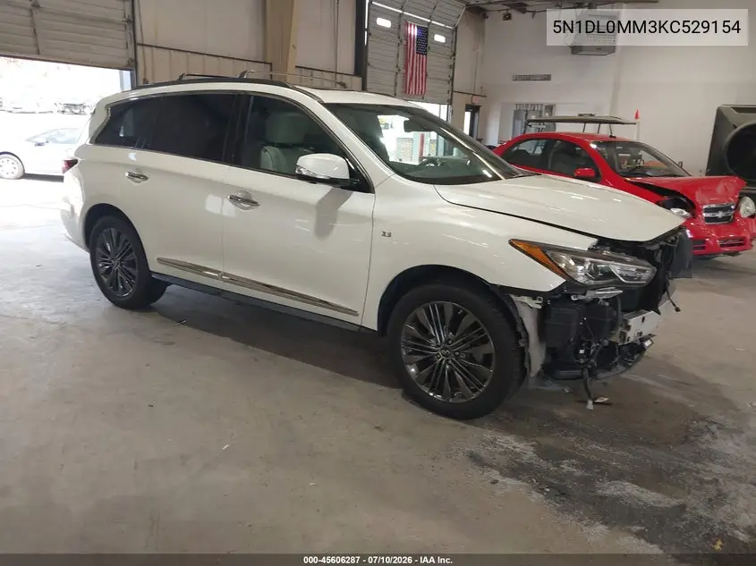 2019 Infiniti Qx60 Luxe VIN: 5N1DL0MM3KC529154 Lot: 45606287