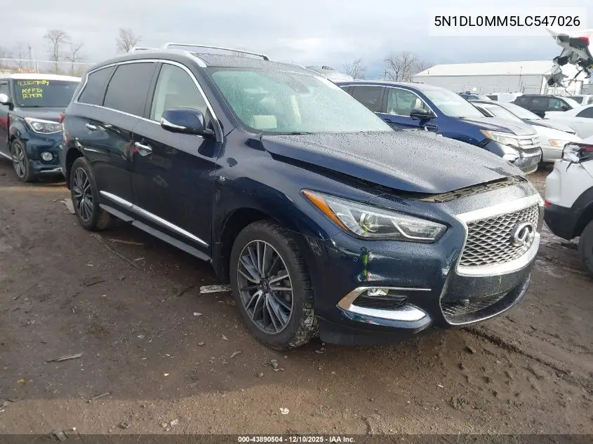 5N1DL0MM5LC547026 2020 Infiniti Qx60 Signature Edition Awd