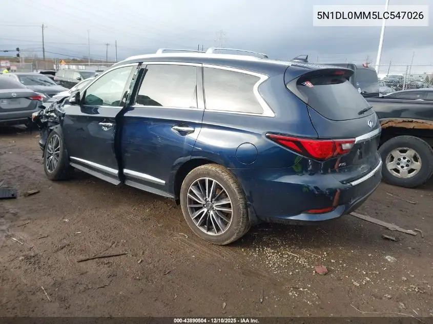 5N1DL0MM5LC547026 2020 Infiniti Qx60 Signature Edition Awd