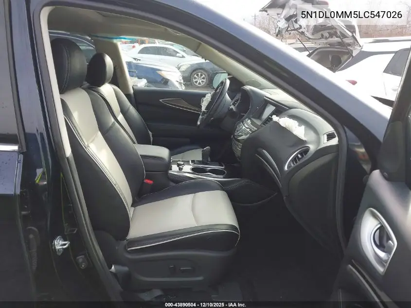 5N1DL0MM5LC547026 2020 Infiniti Qx60 Signature Edition Awd