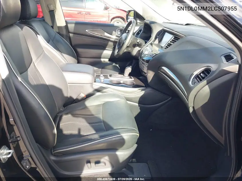 2020 Infiniti Qx60 Luxe Awd VIN: 5N1DL0MM2LC507955 Lot: 45672439