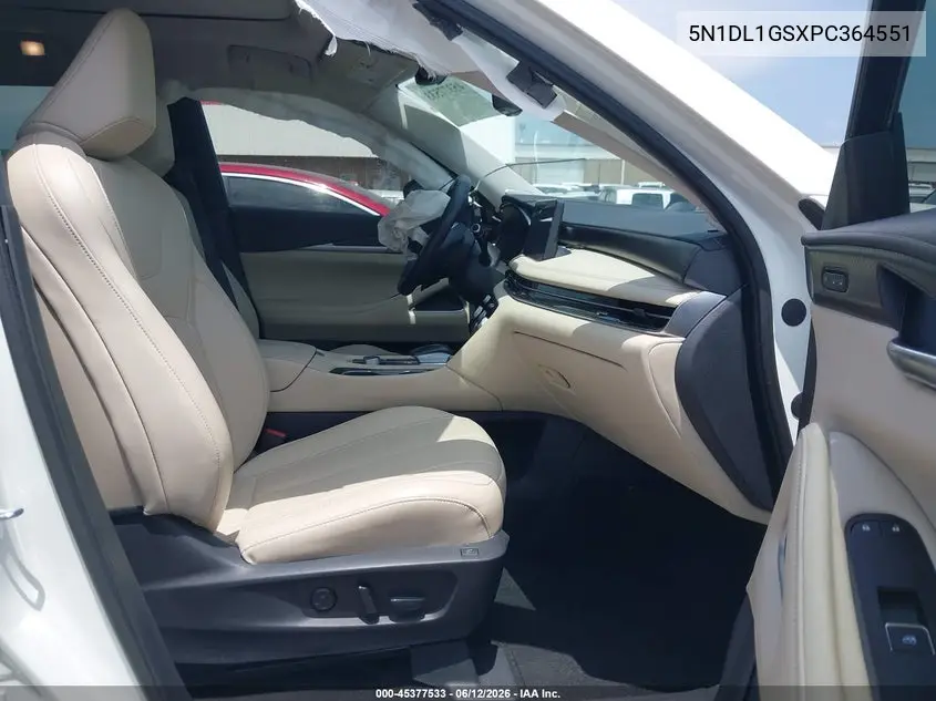 2023 Infiniti Qx60 Sensory Awd VIN: 5N1DL1GSXPC364551 Lot: 45377533