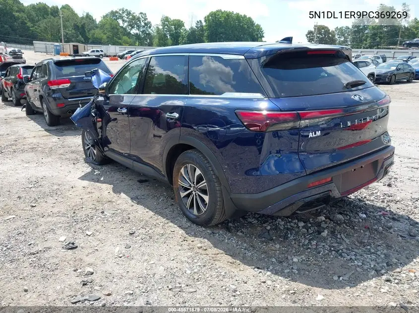2023 Infiniti Qx60 Pure VIN: 5N1DL1ER9PC369269 Lot: 45571879