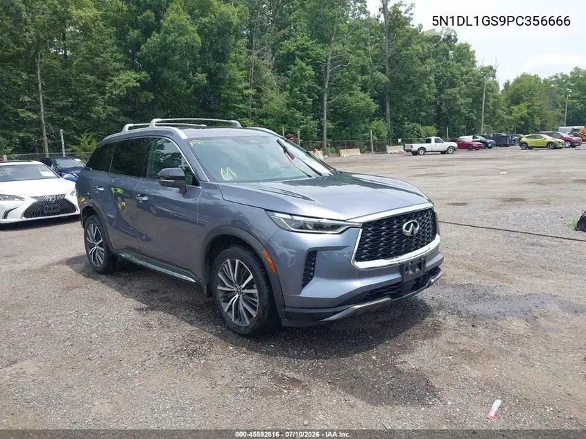 2023 Infiniti Qx60 Sensory Awd VIN: 5N1DL1GS9PC356666 Lot: 45592616