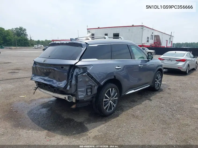 2023 Infiniti Qx60 Sensory Awd VIN: 5N1DL1GS9PC356666 Lot: 45592616
