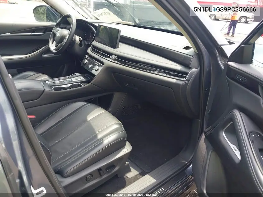 2023 Infiniti Qx60 Sensory Awd VIN: 5N1DL1GS9PC356666 Lot: 45592616