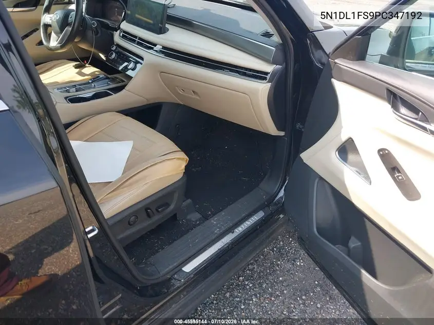 2023 Infiniti Qx60 Luxe Awd VIN: 5N1DL1FS9PC347192 Lot: 45595144