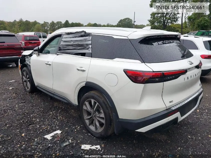 5N1DL1FS1RC340661 2024 Infiniti Qx60 Luxe Awd