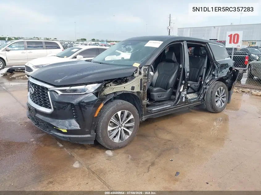 2024 Infiniti Qx60 Pure VIN: 5N1DL1ER5RC357283 Lot: 45580954