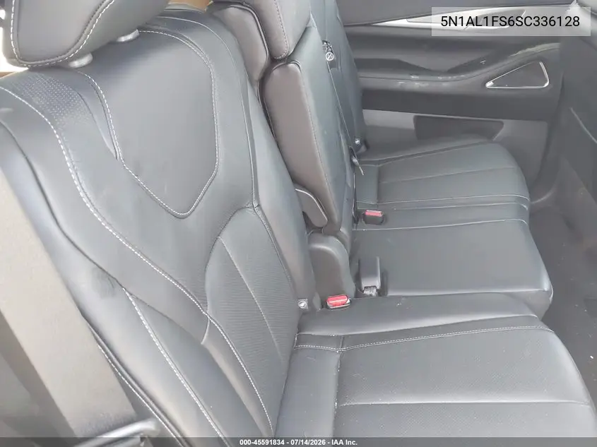 2025 Infiniti Qx60 Luxe Awd VIN: 5N1AL1FS6SC336128 Lot: 45591834