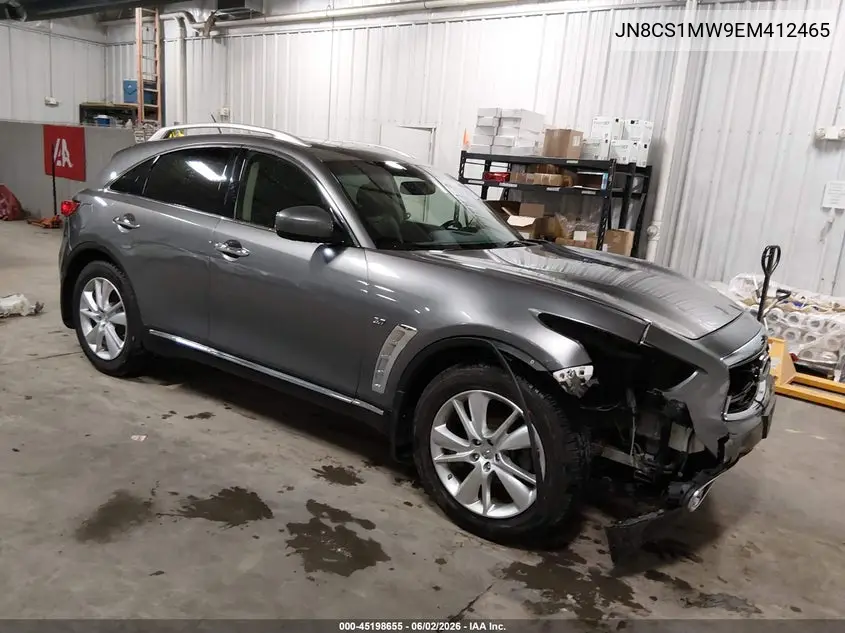 2014 Infiniti Qx70 VIN: JN8CS1MW9EM412465 Lot: 45198655