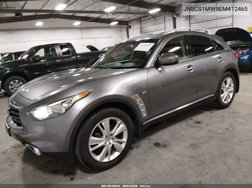 2014 Infiniti Qx70 VIN: JN8CS1MW9EM412465 Lot: 45198655