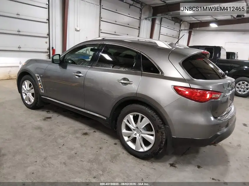 2014 Infiniti Qx70 VIN: JN8CS1MW9EM412465 Lot: 45198655
