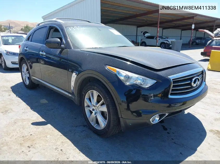 2014 Infiniti Qx70 VIN: JN8CS1MW8EM411338 Lot: 45341678