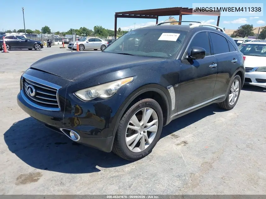 2014 Infiniti Qx70 VIN: JN8CS1MW8EM411338 Lot: 45341678