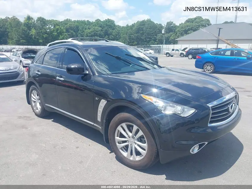 2014 Infiniti Qx70 VIN: JN8CS1MW5EM413631 Lot: 45514098