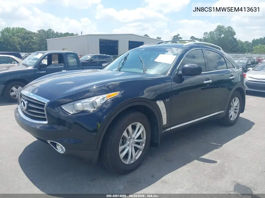 2014 Infiniti Qx70 VIN: JN8CS1MW5EM413631 Lot: 45514098