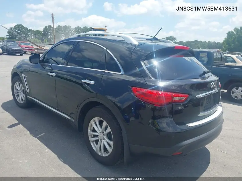 2014 Infiniti Qx70 VIN: JN8CS1MW5EM413631 Lot: 45514098