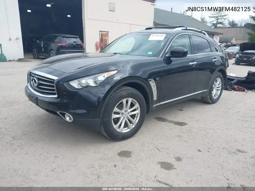 2015 Infiniti Qx70 VIN: JN8CS1MW3FM482125 Lot: 44746188