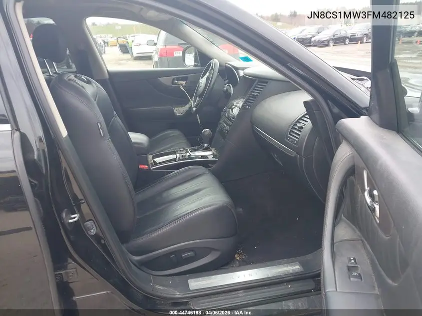 2015 Infiniti Qx70 VIN: JN8CS1MW3FM482125 Lot: 44746188