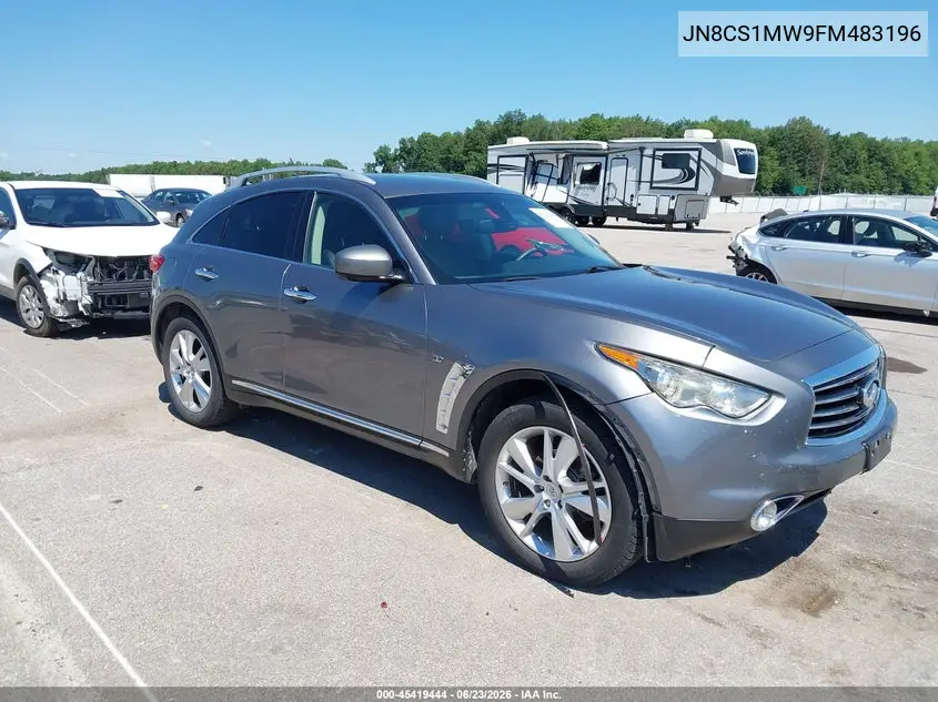 2015 Infiniti Qx70 VIN: JN8CS1MW9FM483196 Lot: 45419444
