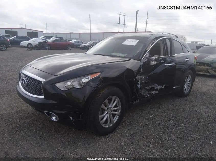 2017 Infiniti Qx70 VIN: JN8CS1MU4HM140166 Lot: 44409225