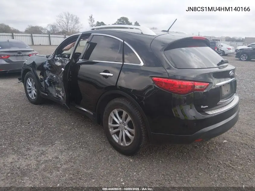 2017 Infiniti Qx70 VIN: JN8CS1MU4HM140166 Lot: 44409225