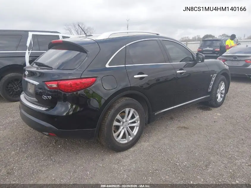 2017 Infiniti Qx70 VIN: JN8CS1MU4HM140166 Lot: 44409225