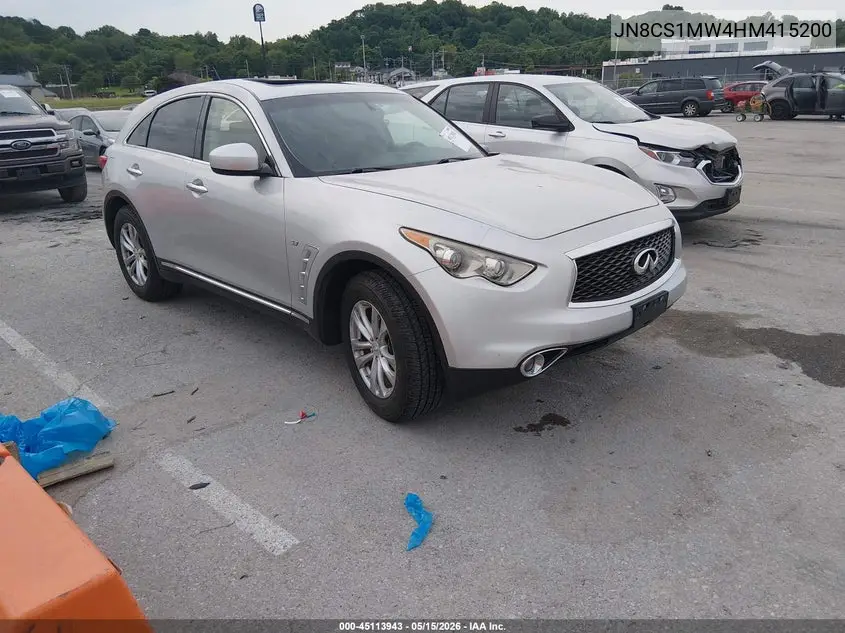 2017 Infiniti Qx70 VIN: JN8CS1MW4HM415200 Lot: 45113943