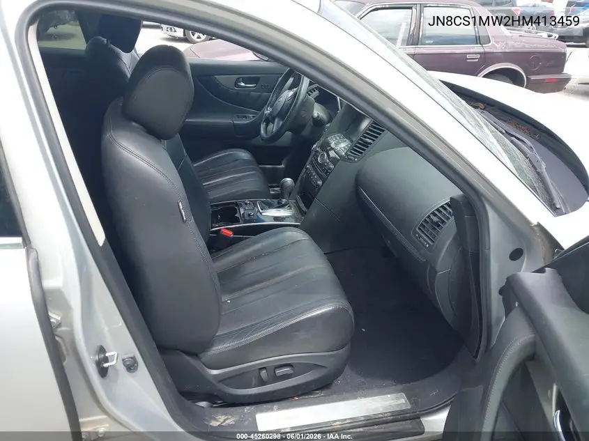 2017 Infiniti Qx70 VIN: JN8CS1MW2HM413459 Lot: 45260298