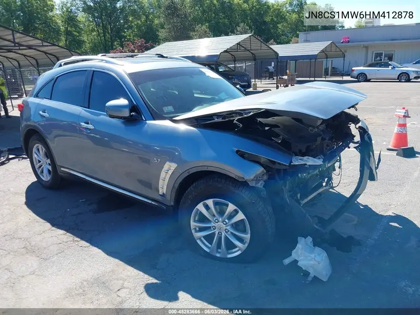 2017 Infiniti Qx70 VIN: JN8CS1MW6HM412878 Lot: 45283666