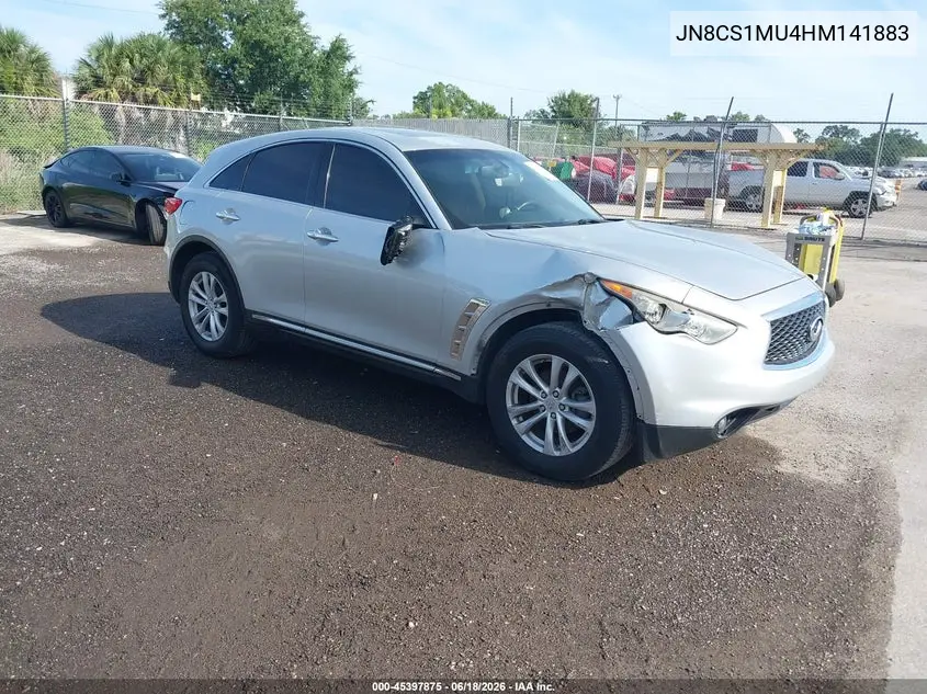 2017 Infiniti Qx70 VIN: JN8CS1MU4HM141883 Lot: 45397875