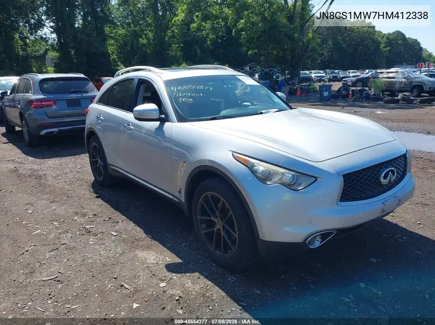 2017 Infiniti Qx70 VIN: JN8CS1MW7HM412338 Lot: 45554377