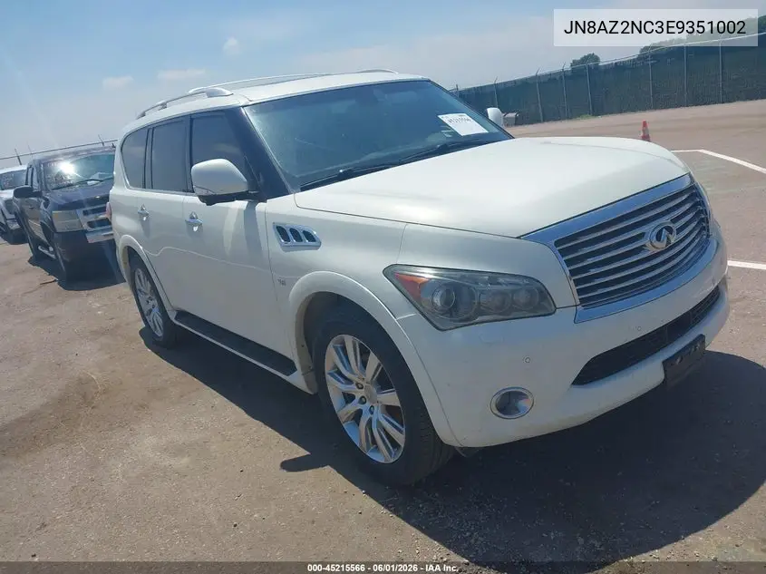 2014 Infiniti Qx80 VIN: JN8AZ2NC3E9351002 Lot: 45215566