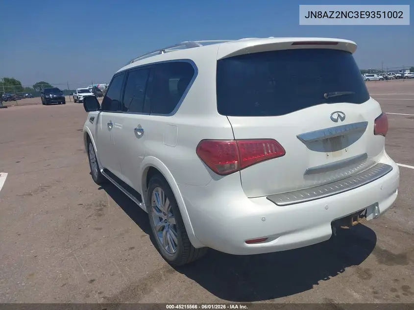2014 Infiniti Qx80 VIN: JN8AZ2NC3E9351002 Lot: 45215566