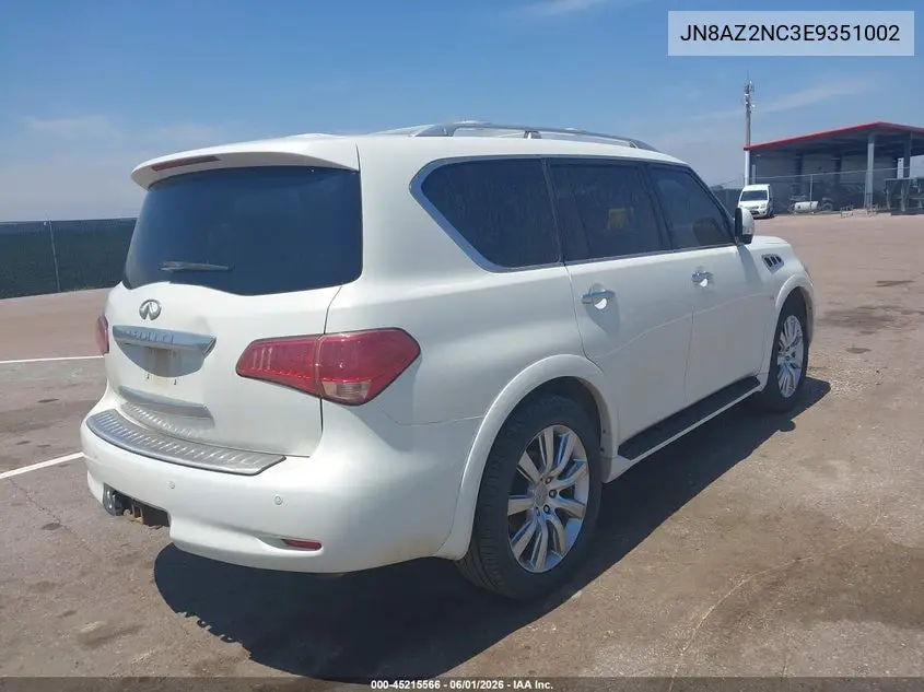2014 Infiniti Qx80 VIN: JN8AZ2NC3E9351002 Lot: 45215566