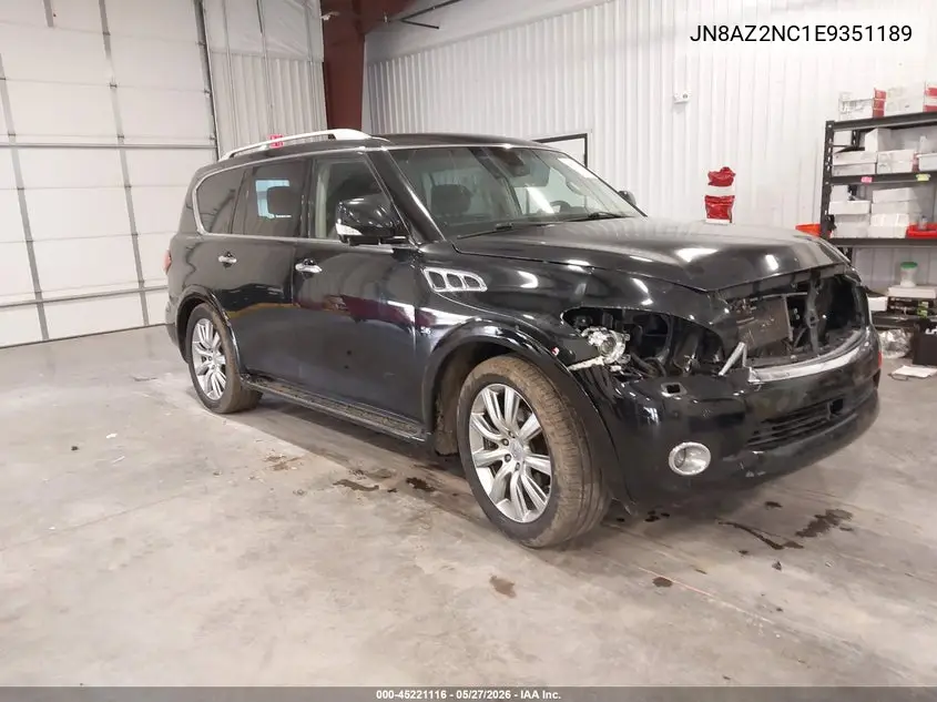 2014 Infiniti Qx80 VIN: JN8AZ2NC1E9351189 Lot: 45221116
