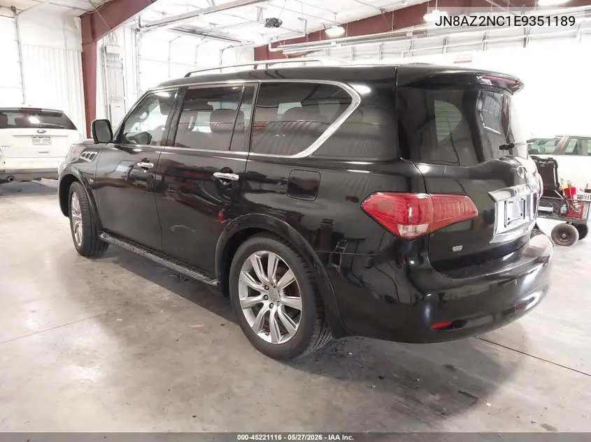 2014 Infiniti Qx80 VIN: JN8AZ2NC1E9351189 Lot: 45221116