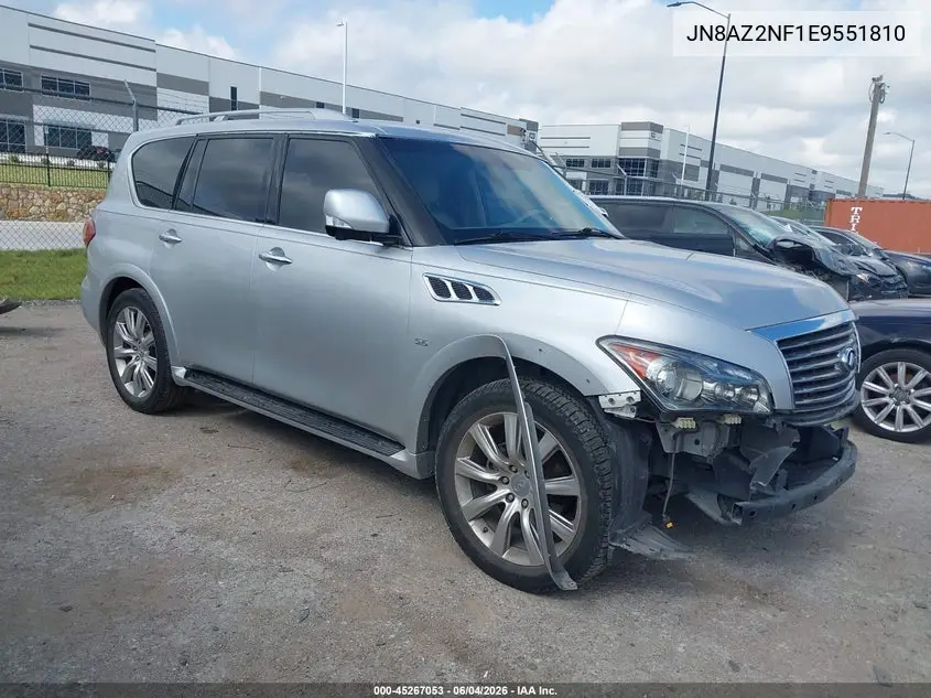 2014 Infiniti Qx80 VIN: JN8AZ2NF1E9551810 Lot: 45267053