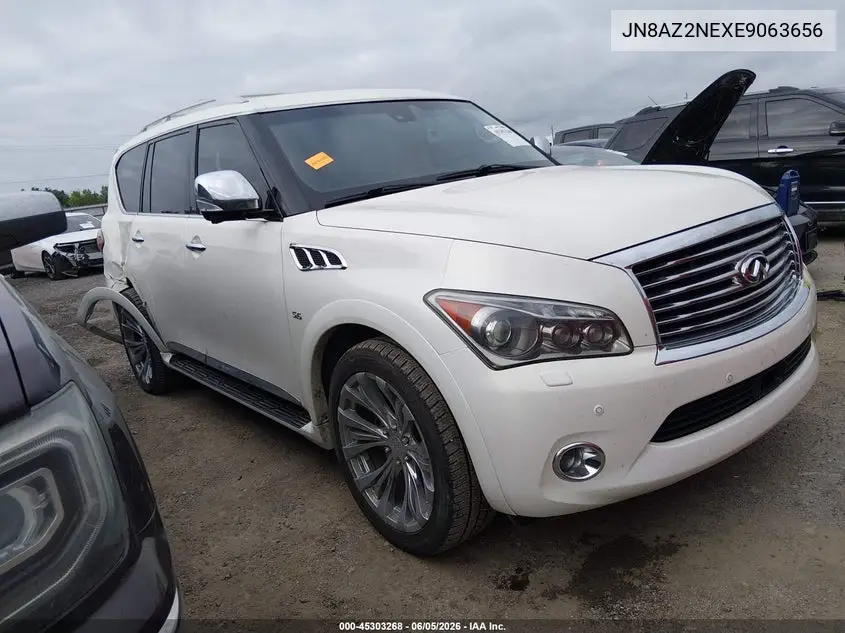 2014 Infiniti Qx80 VIN: JN8AZ2NEXE9063656 Lot: 45303268