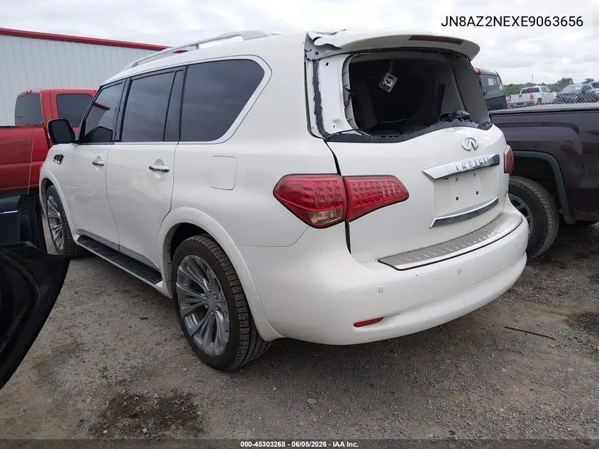 2014 Infiniti Qx80 VIN: JN8AZ2NEXE9063656 Lot: 45303268