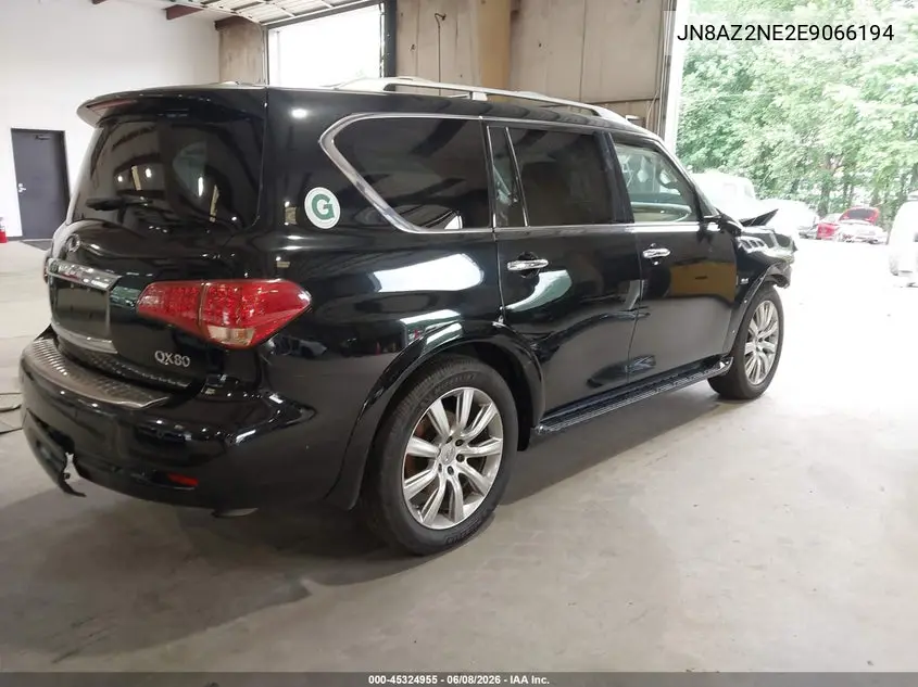 2014 Infiniti Qx80 VIN: JN8AZ2NE2E9066194 Lot: 45324955