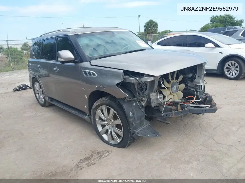 2014 Infiniti Qx80 VIN: JN8AZ2NF2E9552979 Lot: 45367849